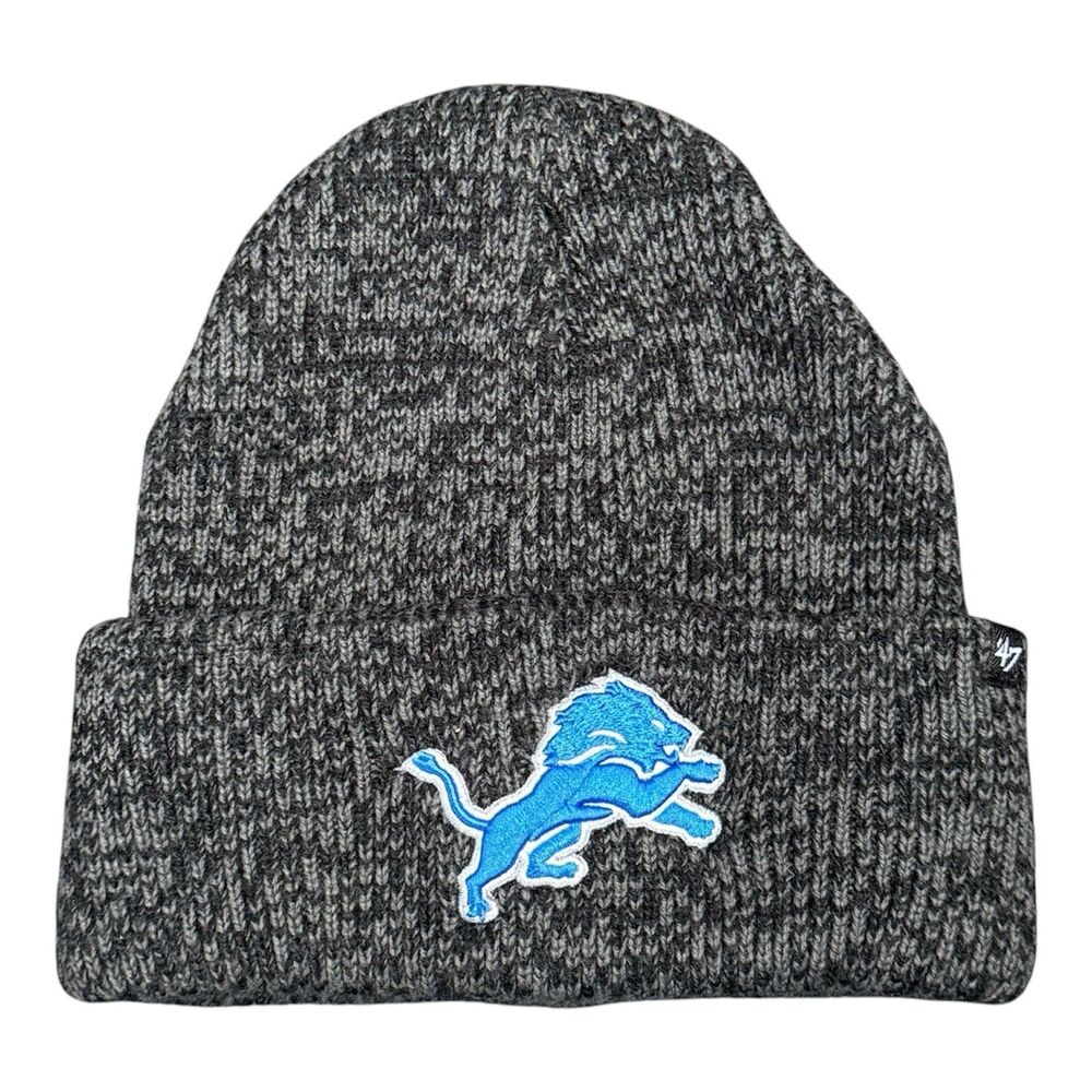 '47 Brand NFL Detroit Lions Knit Beanie Cap One Size